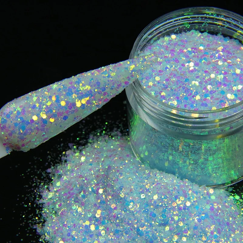 High Quality Holographic Laser Acrylic Powder Sequins Powder Decorative Nail Glitter Powder
High Quality Holographic Laser Acrylic Powder Sequins Powder Decorative Nail Glitter Powder