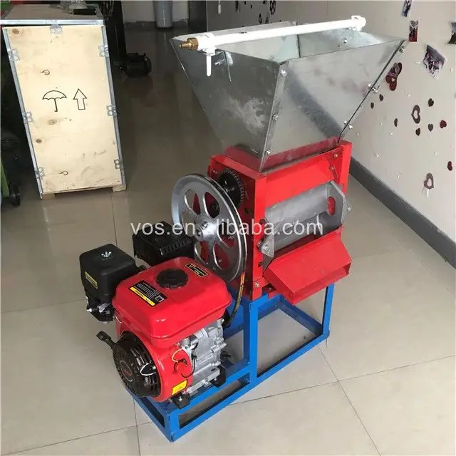 Pulper Coffee Pulp Dry Coffee Bean Parchment Removing Hulling Machine