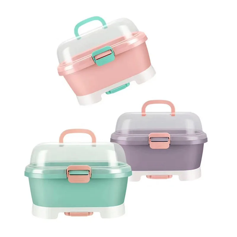 Promotional Handheld Baby Bottle Plastic Multifunctional Baby Bottle Cabinet Storage Box for Kids, Green,purple,pink
Promotional Handheld Baby Bottle Plastic Multifunctional Baby Bottle Cabinet Storage Box for Kids, Green,purple,pink
