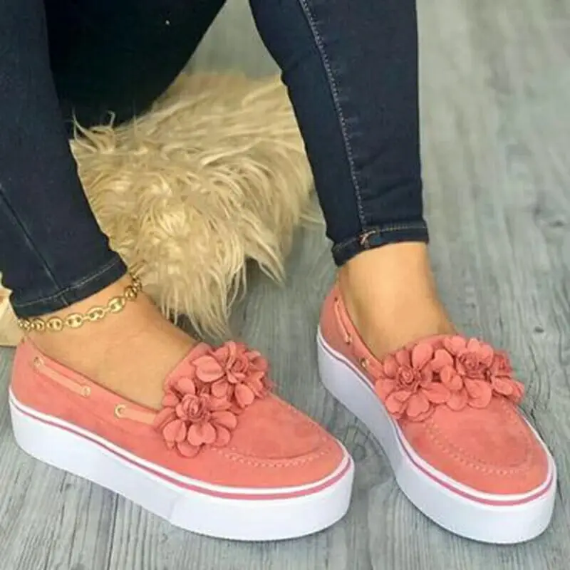 2021 Women Flats Shoes Platform Sneakers Slip On Flats Leather Suede Ladies Loafers Casual Floral Shoes Women Zapatos, As picture
2021 Women Flats Shoes Platform Sneakers Slip On Flats Leather Suede Ladies Loafers Casual Floral Shoes Women Zapatos, As picture
