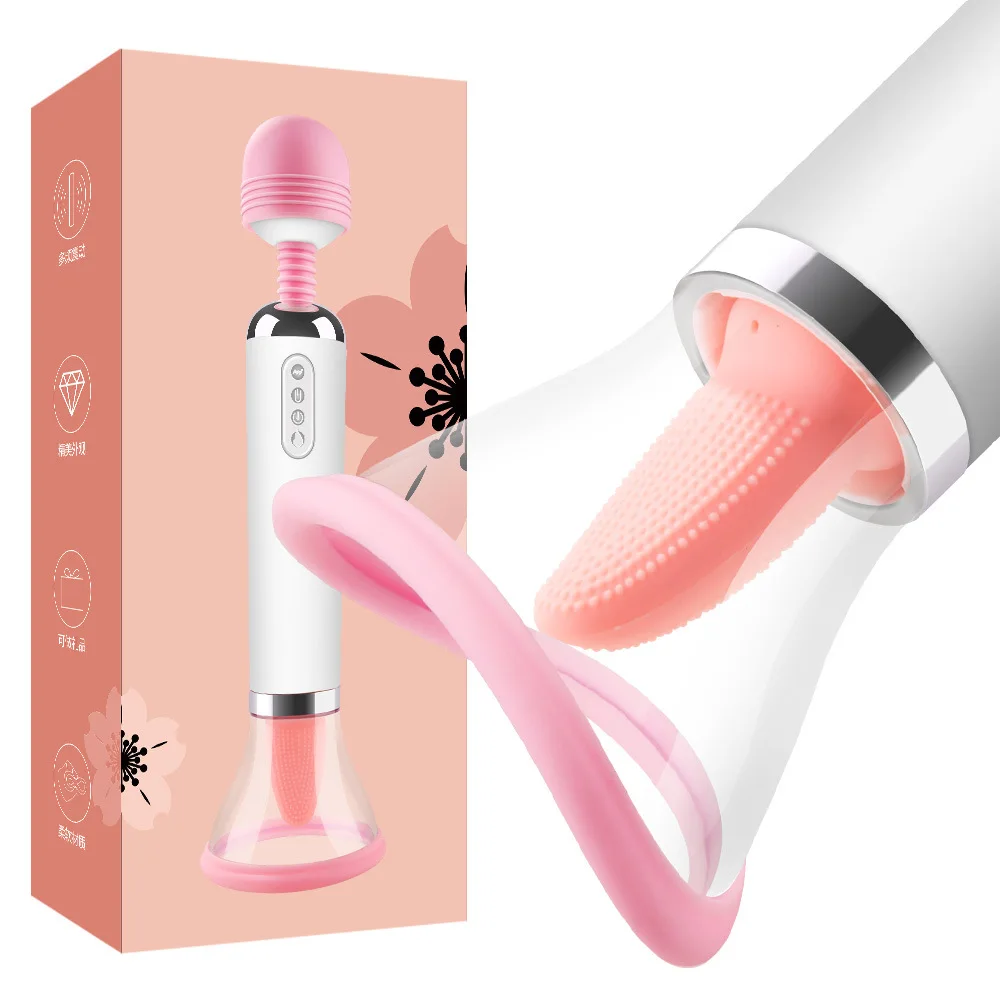 New Clitoris Oral Sucking Vibrator For Women Nipple Pussy Licking