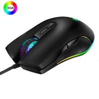 

Ergonomic usb wired RGB gaming mouse gamer with 4 backlight modes