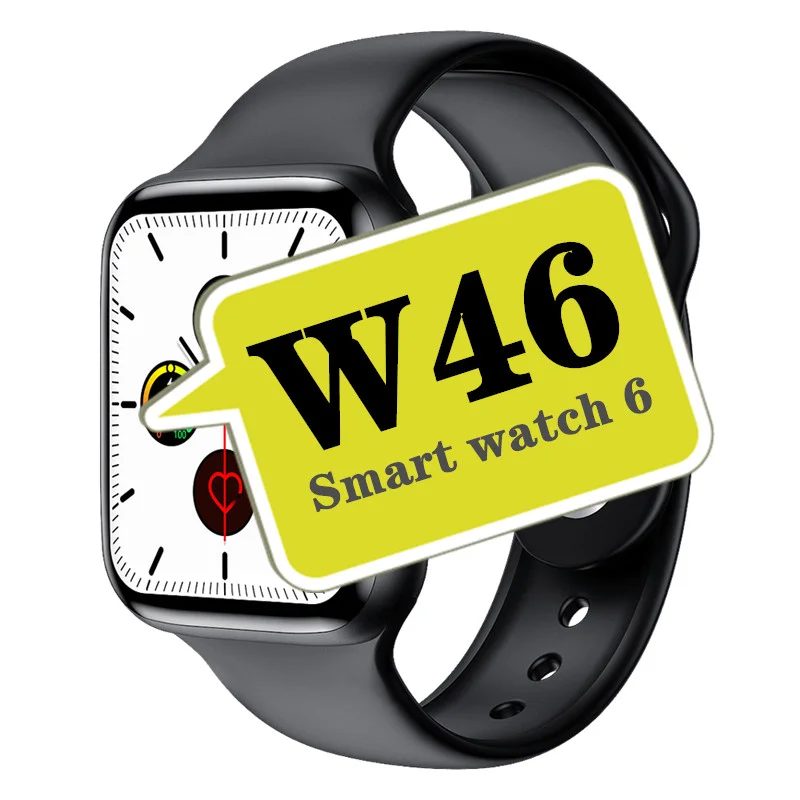 Wholesale W46 Smart Watch Wireless Charging for Android IOS Phone IP68 Waterproof Smartwatch Watch Series 5 6 W26 T500 pk SG2 3
Wholesale W46 Smart Watch Wireless Charging for Android IOS Phone IP68 Waterproof Smartwatch Watch Series 5 6 W26 T500 pk SG2 3