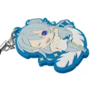 Factory Free Design Cartoon Key Caps Cover Keychain for Decoration Pvc Key Rings Fobs Wholesale