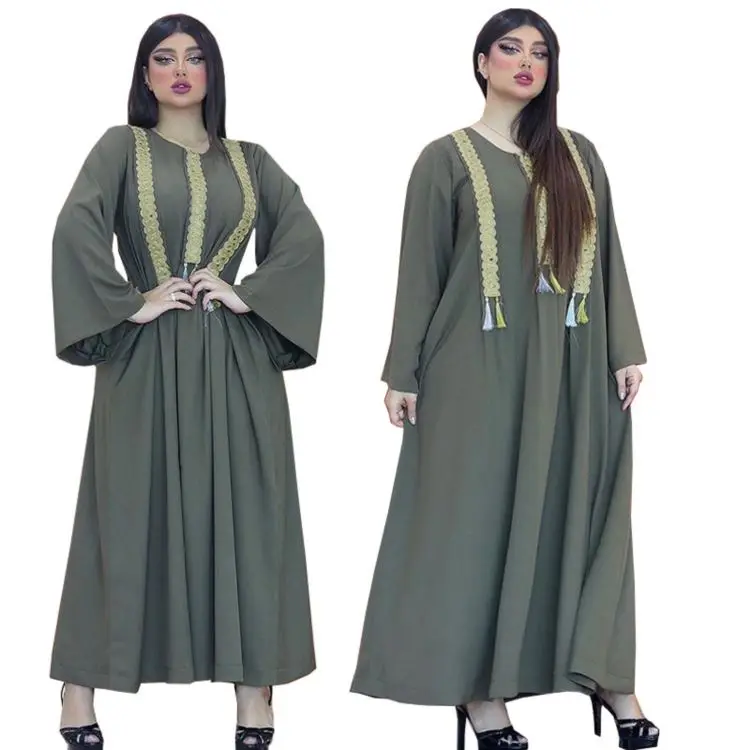 Elegant abaya dubai islam bell sleeev muslim women manufacturer abayas muslim dress for women dubai, Picture color
Elegant abaya dubai islam bell sleeev muslim women manufacturer abayas muslim dress for women dubai, Picture color