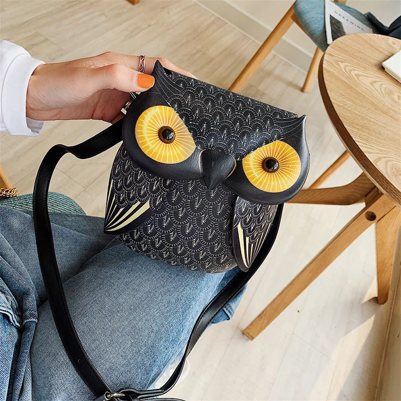 New Mobile Phone Bag Female Creative Owl Shoulder Bag Personalized Fashion Messenger
New Mobile Phone Bag Female Creative Owl Shoulder Bag Personalized Fashion Messenger