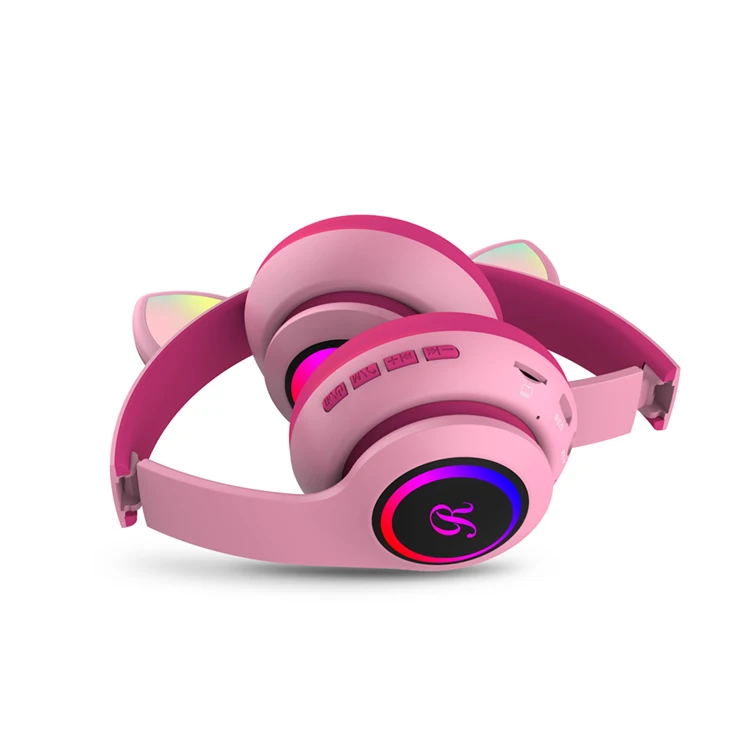 2021 Amazon's best selling cat ear headset with LED lights 5.0 bass foldable stereo headset For Christmas gifts
2021 Amazon's best selling cat ear headset with LED lights 5.0 bass foldable stereo headset For Christmas gifts