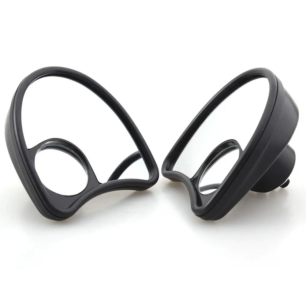 Motorcycle side mirror w/ Blind Spot Mirrors for Harley Touring Electra Glide FLHTC Street Glide FLHX Trike Tri FLHTCUTG 09-13