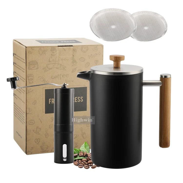 Stainless Steel double wall Stainless Steel Espresso cafetiere coffee press red french, Customized color
Stainless Steel double wall Stainless Steel Espresso cafetiere coffee press red french, Customized color