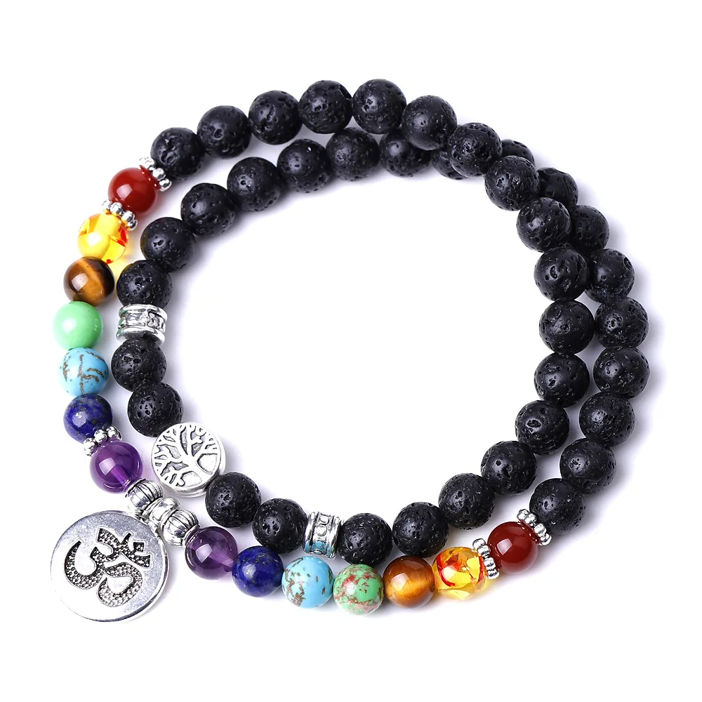 Bestone 6mm Onyx Stone Tree of Life Pendant Chakra Round Bead Bracelet Yoga Bead Bracelet
Bestone 6mm Onyx Stone Tree of Life Pendant Chakra Round Bead Bracelet Yoga Bead Bracelet