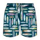 custom men's swim board shorts beach swim trunks for men and children 100% polyester