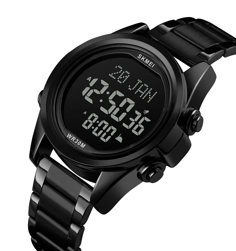 Luxury Men Wristwatch Skmei 1667 Muslim Azan Prayer Religious Saudi Qibal Quartz Digital Watch
Luxury Men Wristwatch Skmei 1667 Muslim Azan Prayer Religious Saudi Qibal Quartz Digital Watch