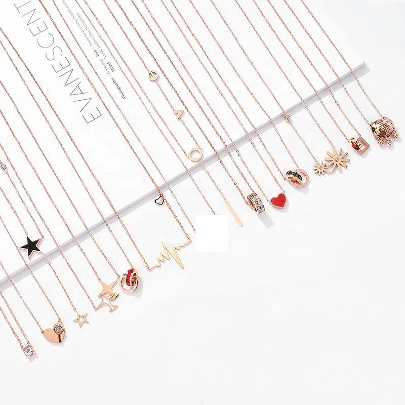 SHX015 2021 Fashion charm colorful stainless steel Necklace Women Fashion Jewelry Heart Titanium Pendant Necklace for girls
SHX015 2021 Fashion charm colorful stainless steel Necklace Women Fashion Jewelry Heart Titanium Pendant Necklace for girls