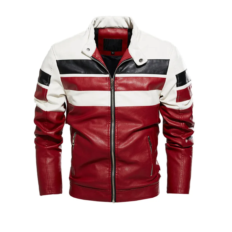Quality Men's Motorcycle Leather Biker Cloth Motorcycle Racing Suit for Men, Black/red
Quality Men's Motorcycle Leather Biker Cloth Motorcycle Racing Suit for Men, Black/red