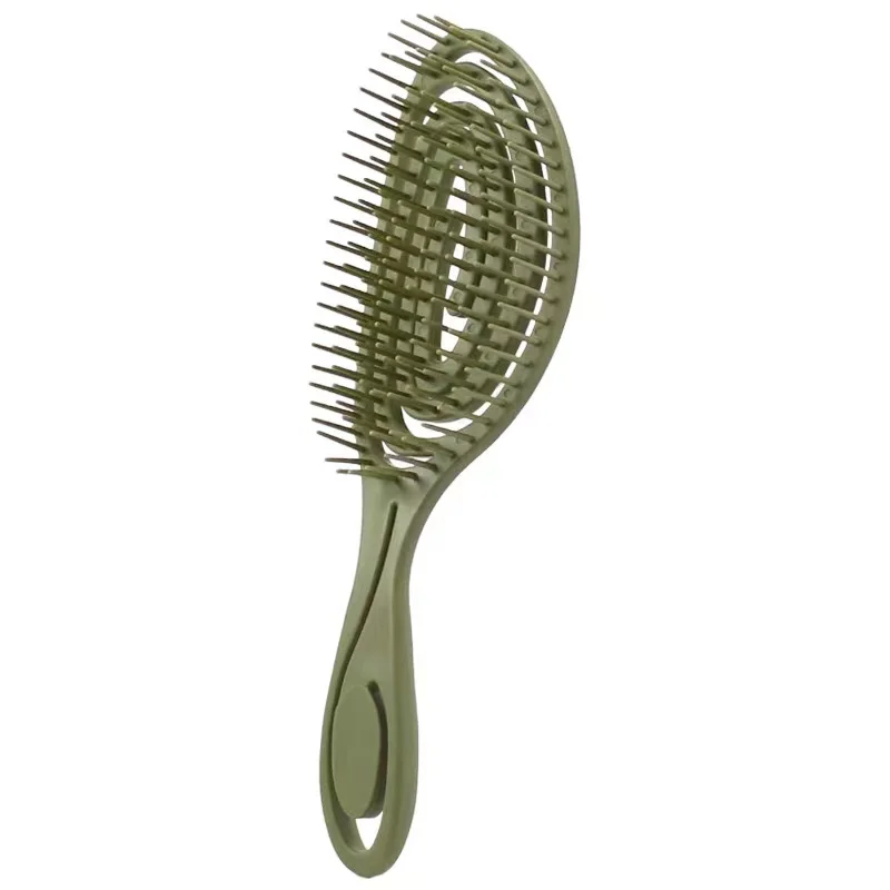 

Hot Hair Scalp Massage Comb Curly Detangle round Hair shampoo Brushes and combs detangler for Salon Hairdressing Tools