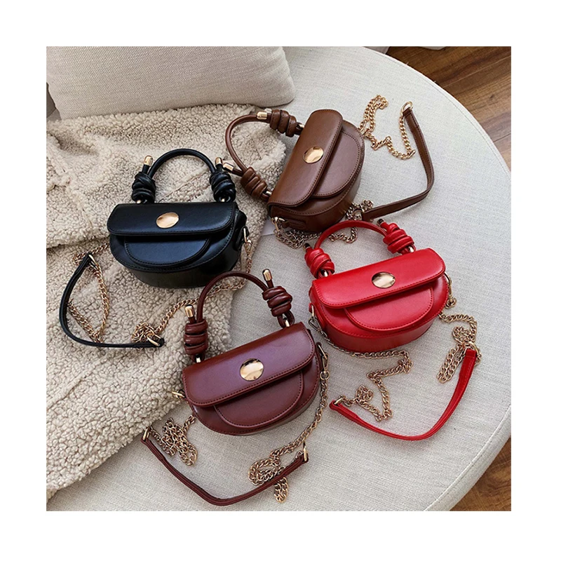 Retro Crossbody Saddle Handbags Vintage Half-moon Bags New Winter Knotted Top-handle Shoulder Bag Women Small Purse Bolsa Mujer 
Retro Crossbody Saddle Handbags Vintage Half-moon Bags New Winter Knotted Top-handle Shoulder Bag Women Small Purse Bolsa Mujer