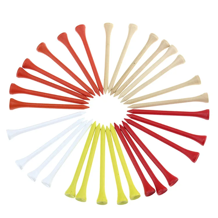 Wholesale Bulk Durability Colors Mix Packed Wood Nails Sports Golf Tee for Exercisers, Bule,yellow,green,red,white
Wholesale Bulk Durability Colors Mix Packed Wood Nails Sports Golf Tee for Exercisers, Bule,yellow,green,red,white