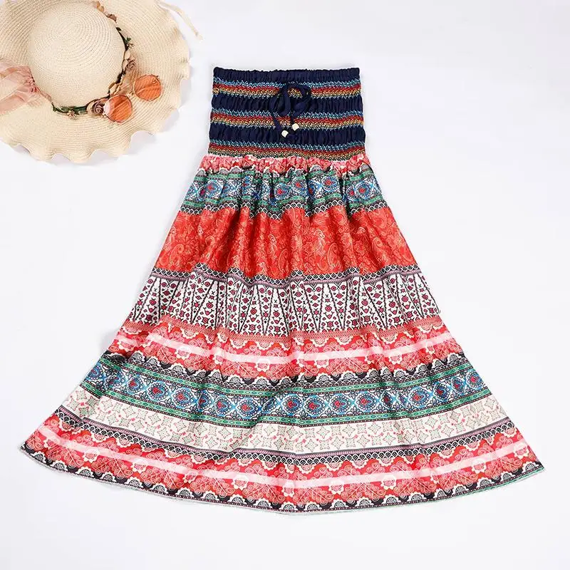 Wrap Chest Spring And Summer New Ethnic Style Cotton And Linen A-line Skirt, Different colors and support to customized
Wrap Chest Spring And Summer New Ethnic Style Cotton And Linen A-line Skirt, Different colors and support to customized