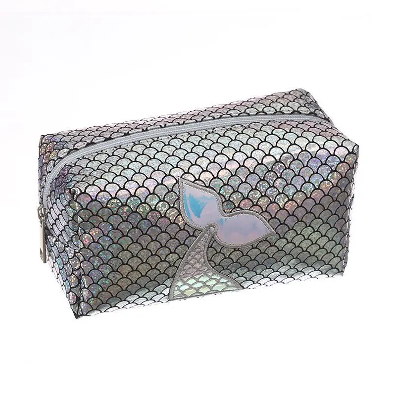 Mermaid Cosmetic Bag Makeup Bag Travel Bag Handy Large Portable Wash Pouch Waterproof clear zipper Handbag, Picture shows
Mermaid Cosmetic Bag Makeup Bag Travel Bag Handy Large Portable Wash Pouch Waterproof clear zipper Handbag, Picture shows