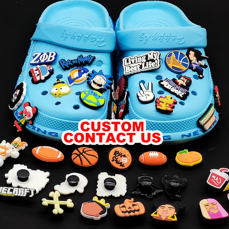 Custom Wholesale Luminous Pumpkin Halloween Santa Claus Christmas Luxury Decorations Designer Charms PVC Shoe Charms Accessories, All color available
Custom Wholesale Luminous Pumpkin Halloween Santa Claus Christmas Luxury Decorations Designer Charms PVC Shoe Charms Accessories, All color available