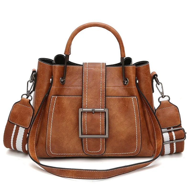 Women Bag Vintage Shoulder Bag Women Handbags Soft Leather Crossbody Bags For Women Ladies Boston Bolsa Feminina
Women Bag Vintage Shoulder Bag Women Handbags Soft Leather Crossbody Bags For Women Ladies Boston Bolsa Feminina