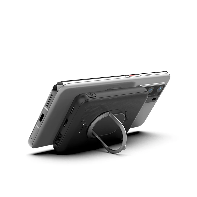 with 2USB PowerBank Magnetic Wireless Power Banks 5000mAh mini Portable Charger The ring Phone by Finger Holder Power Bank, Black & white&red&blue
with 2USB PowerBank Magnetic Wireless Power Banks 5000mAh mini Portable Charger The ring Phone by Finger Holder Power Bank, Black & white&red&blue