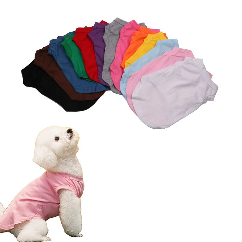 JXANRY Wholesale Colorful Plain Soft Basic Vest Pet Summer Clothes Cat Tank Top Dog Shirt Cotton Luxury, White,grey,red,purple,black,green,
JXANRY Wholesale Colorful Plain Soft Basic Vest Pet Summer Clothes Cat Tank Top Dog Shirt Cotton Luxury, White,grey,red,purple,black,green,