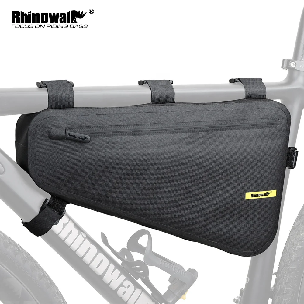 Rhinowalk 4L Waterproof Bicycle triangle frame bag for Road Bike/MTB Bikepacking, Touring, Commuting Pack, Grey
Rhinowalk 4L Waterproof Bicycle triangle frame bag for Road Bike/MTB Bikepacking, Touring, Commuting Pack, Grey