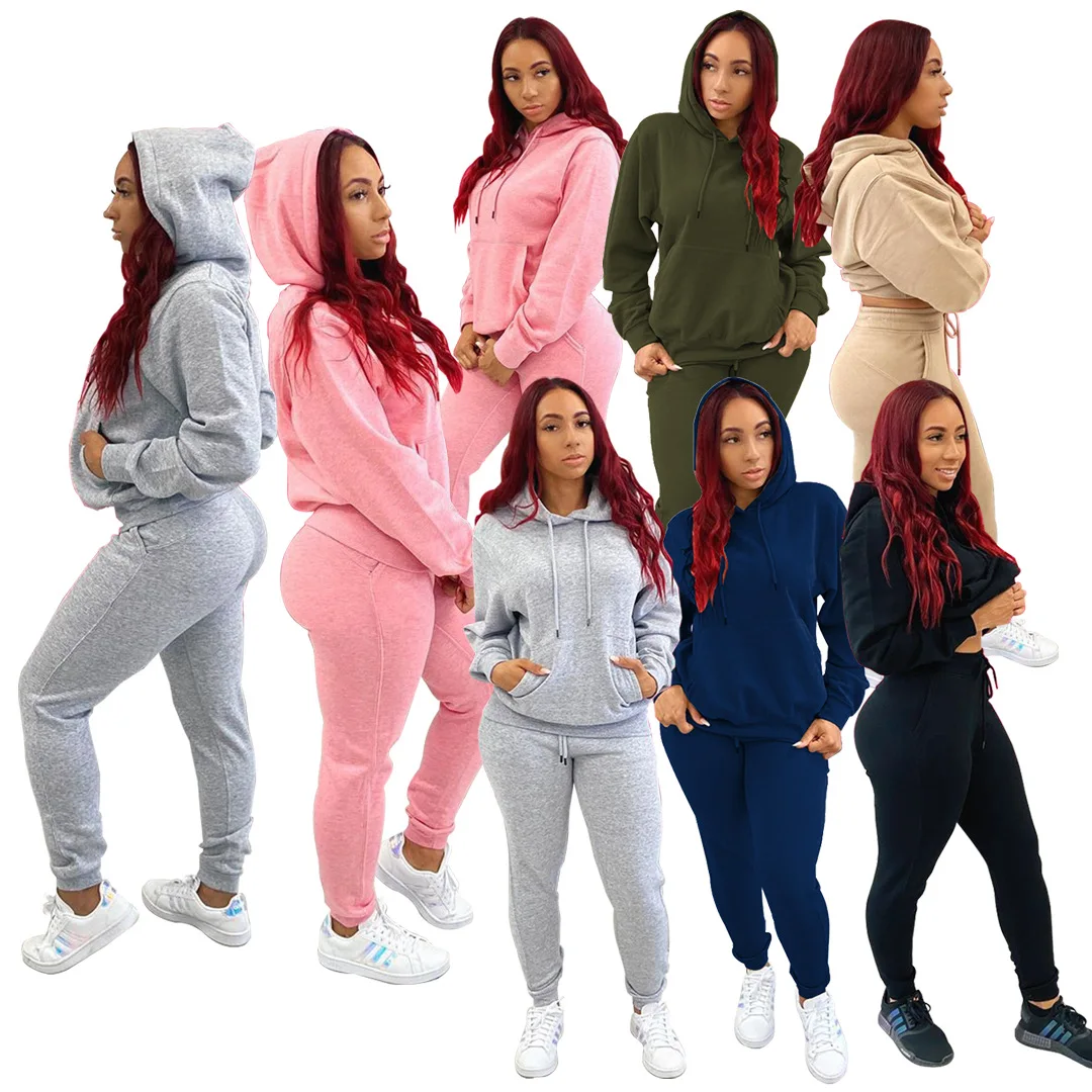 B53771A 2020 Autumn winter women tracksuit fashion pure color casual hoody pants set, Pink/gray/black/khaki/navy blue/army green
B53771A 2020 Autumn winter women tracksuit fashion pure color casual hoody pants set, Pink/gray/black/khaki/navy blue/army green