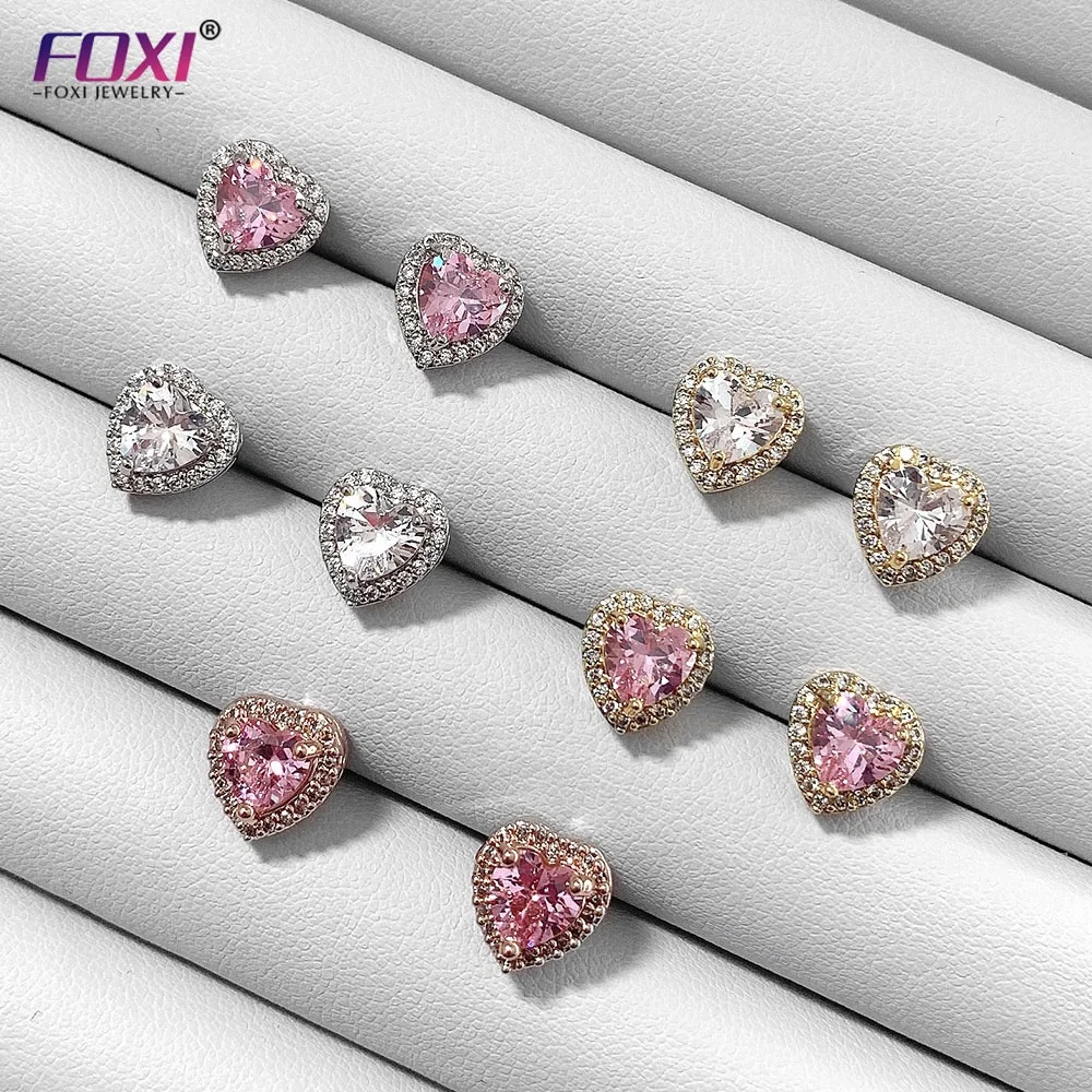 Fashion Jewels Aretes CZ Paving Mini Gold Plated Heart Brass Stud Earrings 
Fashion Jewels Aretes CZ Paving Mini Gold Plated Heart Brass Stud Earrings