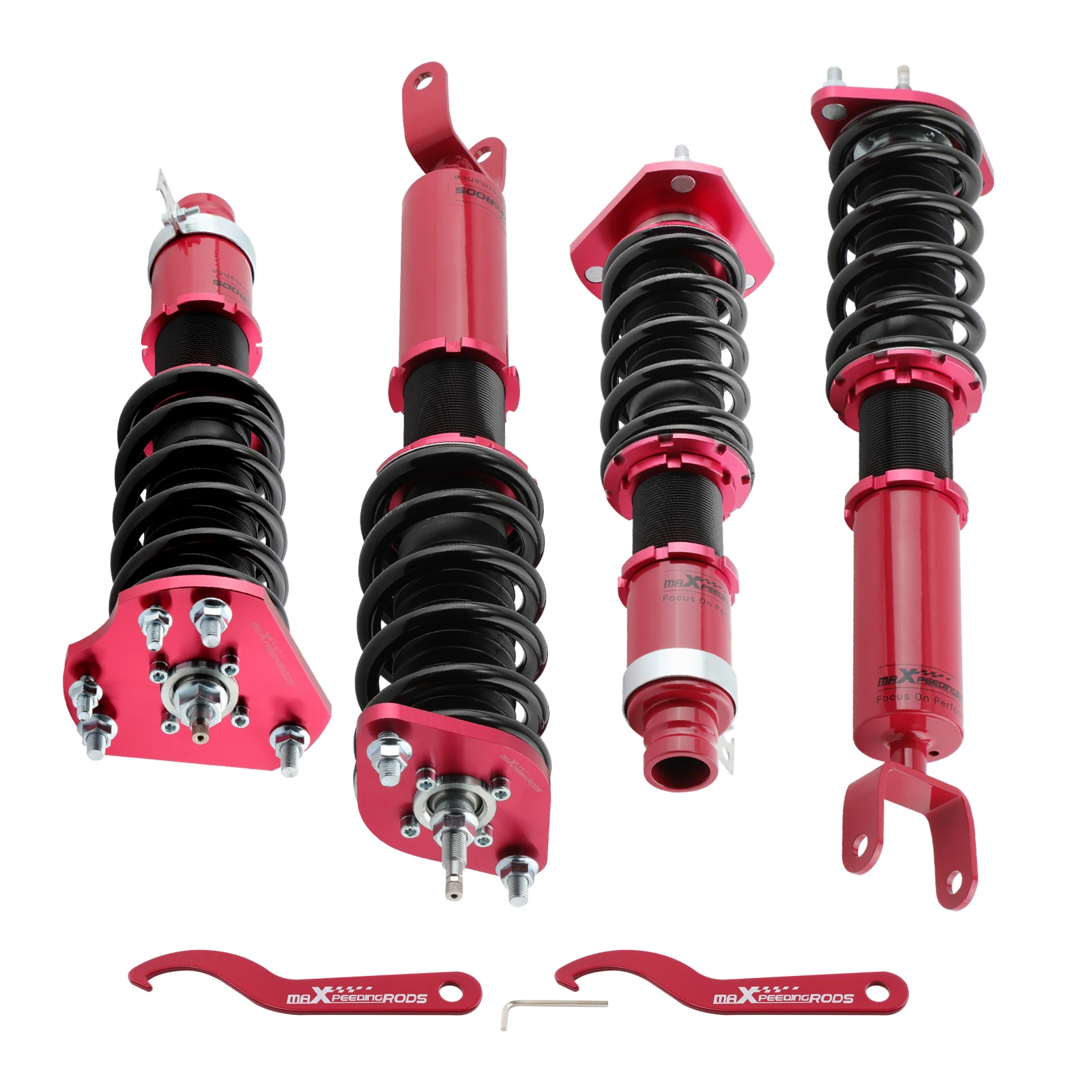maXpeedingrods 24 Levels Rebound Damping Coilover Shock Absorber for Honda Prelude BB1-BB9 1992-2001
maXpeedingrods 24 Levels Rebound Damping Coilover Shock Absorber for Honda Prelude BB1-BB9 1992-2001