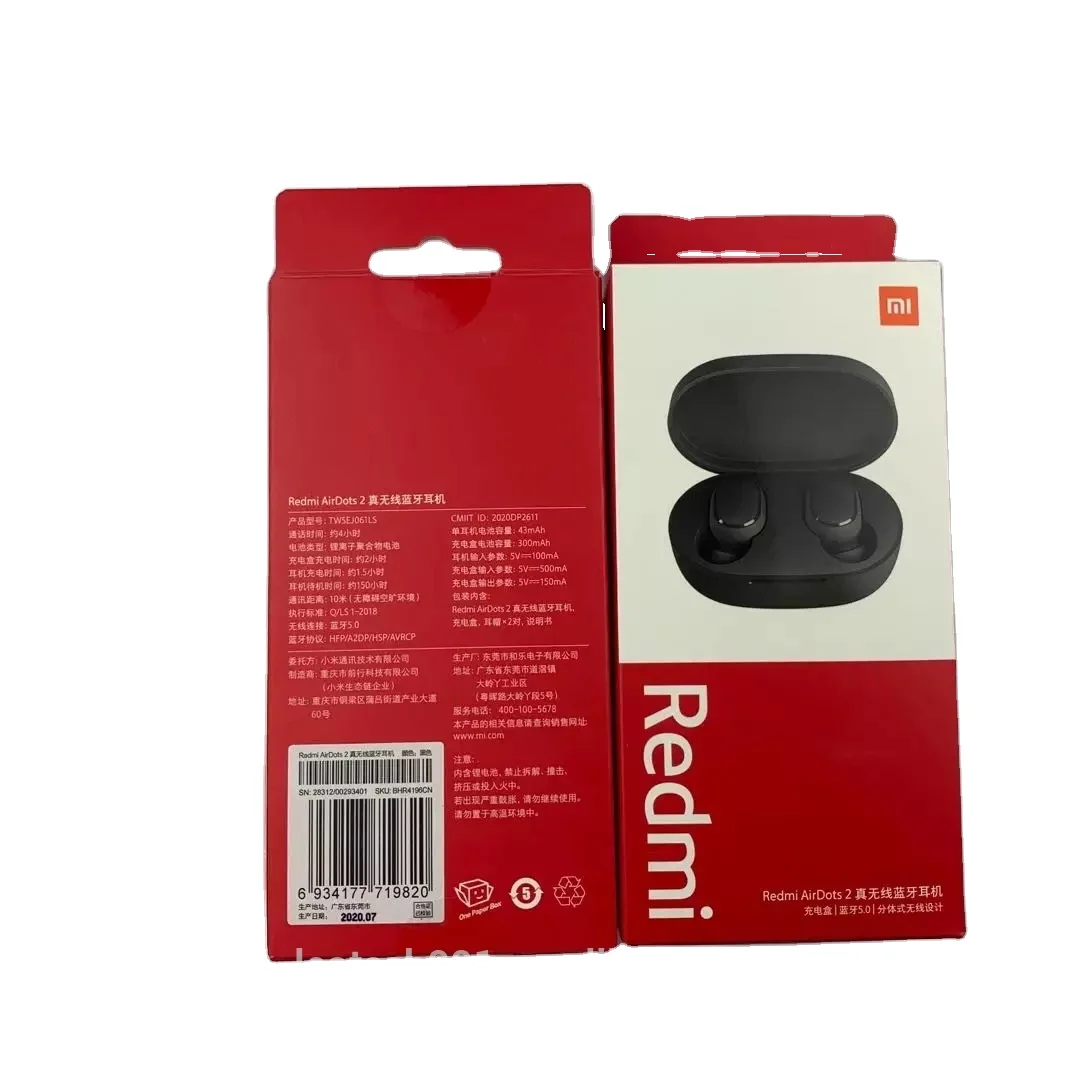 True wireless headphone for Xiaomi airdot redmi basic 2 earbud bluetooth active noise cancellation gaming headset for xiaomi
True wireless headphone for Xiaomi airdot redmi basic 2 earbud bluetooth active noise cancellation gaming headset for xiaomi