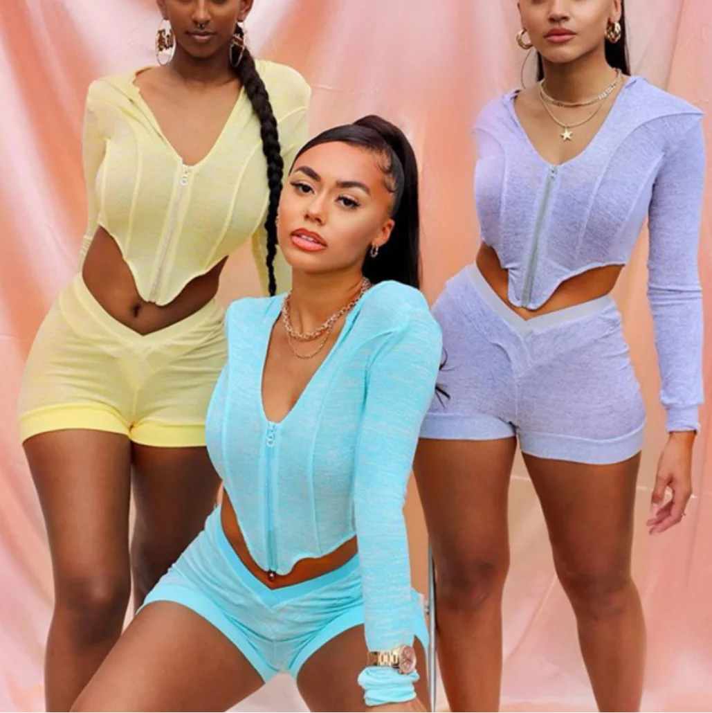 Free Shipping women's fashion casual color zipper hooded irregular slim long sleeve shorts sport two-piece set, White pink blue brown yellow purple gray
Free Shipping women's fashion casual color zipper hooded irregular slim long sleeve shorts sport two-piece set, White pink blue brown yellow purple gray