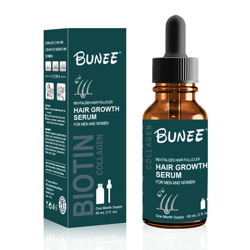 BUNEE Custom Bottle Thicker Men Women Organic Hair Care Serum Fast Hair Tonic Growth
BUNEE Custom Bottle Thicker Men Women Organic Hair Care Serum Fast Hair Tonic Growth