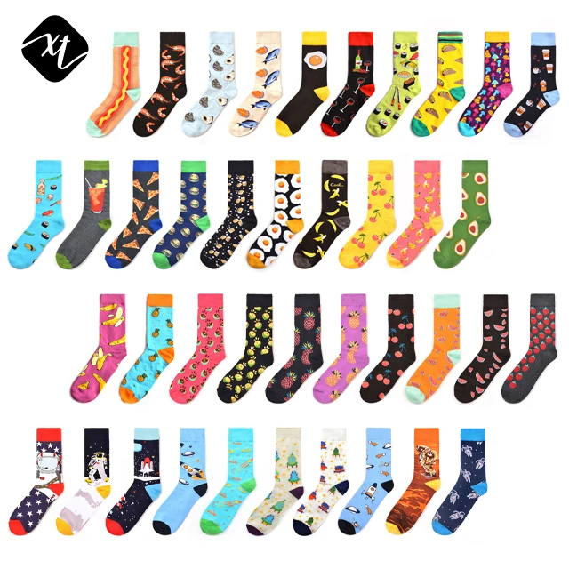 2020 wholesale mens 100% cotton fashion unisex knit colorful happy pattern jacquard socks custom, Color mixed
2020 wholesale mens 100% cotton fashion unisex knit colorful happy pattern jacquard socks custom, Color mixed