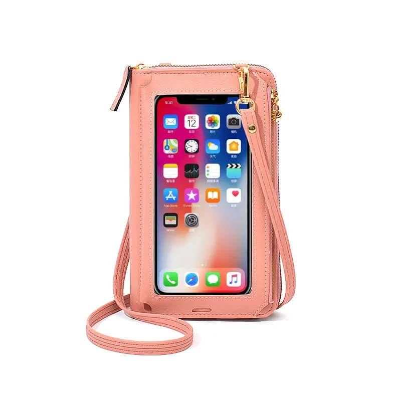 Amazon hot sales women PU leather simple functional mobile cards shoulder bag ladies long zipper touch screen phone wallet, Customized color
Amazon hot sales women PU leather simple functional mobile cards shoulder bag ladies long zipper touch screen phone wallet, Customized color