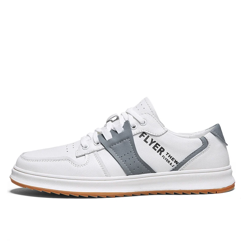 Hot Sale High Quality Men Leather Casual Skate Shoes Anti Slip Low Cut White Leather Skateboard Shoes for Men, Black and brown
Hot Sale High Quality Men Leather Casual Skate Shoes Anti Slip Low Cut White Leather Skateboard Shoes for Men, Black and brown