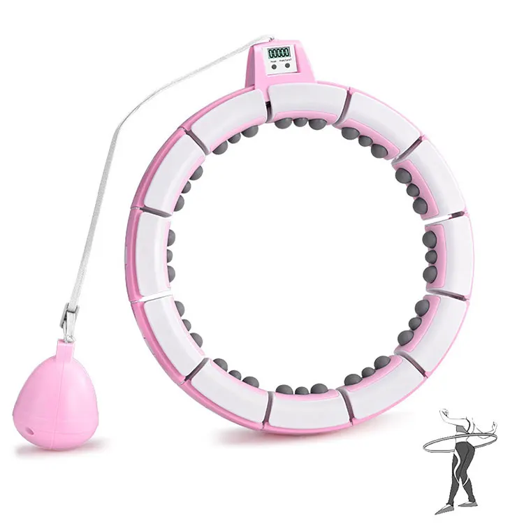 New Arrival Exercise Fitness Ring Smart Hoola Hoop Gym Equipment Sports Workout Weighted Smart Hula Ring, Customized color or picture
New Arrival Exercise Fitness Ring Smart Hoola Hoop Gym Equipment Sports Workout Weighted Smart Hula Ring, Customized color or picture