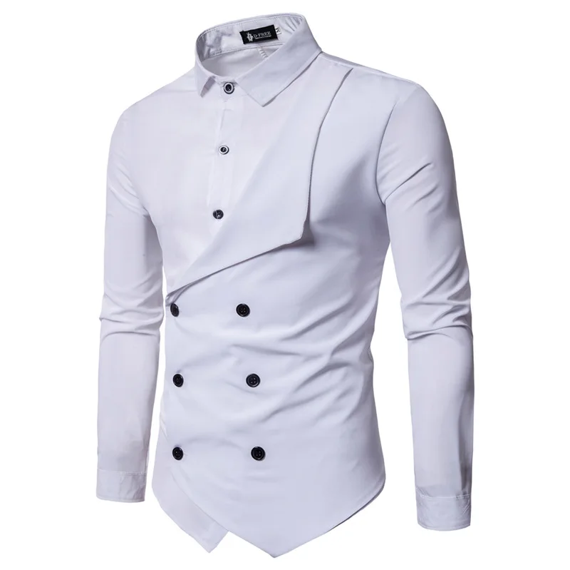 Wholesale High Quality Formal Slim Fit New Double Breasted Business Long Sleeve Men Dress Shirt
Wholesale High Quality Formal Slim Fit New Double Breasted Business Long Sleeve Men Dress Shirt