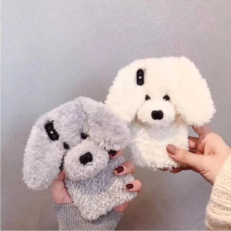 Teddy Dog Fur Shape Phone Cover Case,Fashion Fluffy Soft Fur Phone Case Cover For iPhone 6 7 8 Plus X XS MAX XR 11 Pro Max, Transparent
Teddy Dog Fur Shape Phone Cover Case,Fashion Fluffy Soft Fur Phone Case Cover For iPhone 6 7 8 Plus X XS MAX XR 11 Pro Max, Transparent