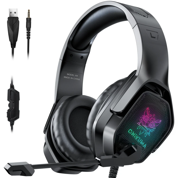 ONIKUMA X4 Silent Disco Running Cheap Ear High Quality Cat Oem Skull Candy Surround Sound Headphones, Black
ONIKUMA X4 Silent Disco Running Cheap Ear High Quality Cat Oem Skull Candy Surround Sound Headphones, Black