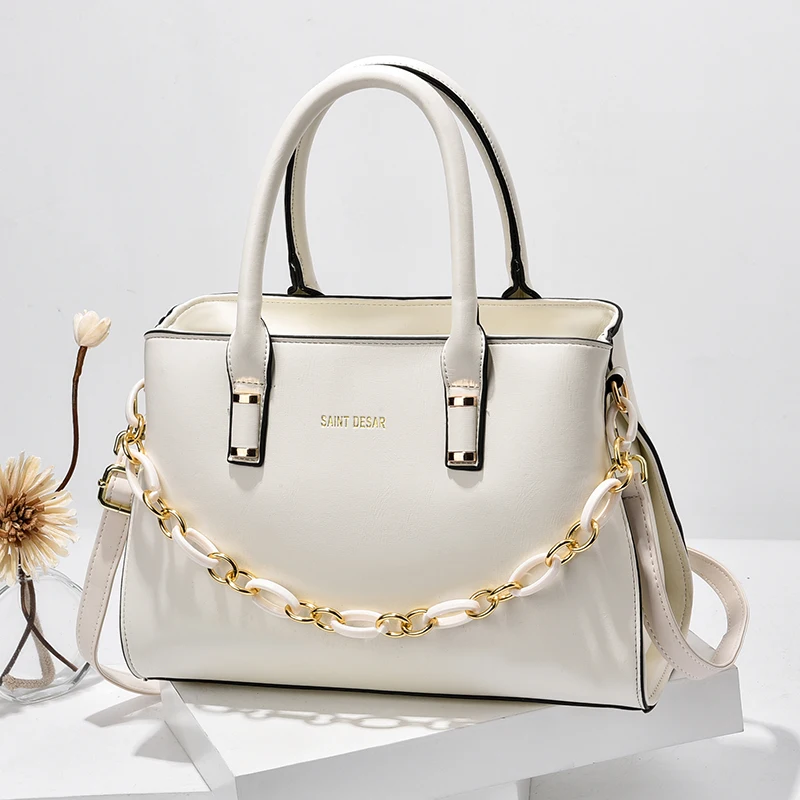 Fashion Handbags Simple Women Hand Bags Double Shoulder Strap Single Shoulder Cross Body Bag
Fashion Handbags Simple Women Hand Bags Double Shoulder Strap Single Shoulder Cross Body Bag