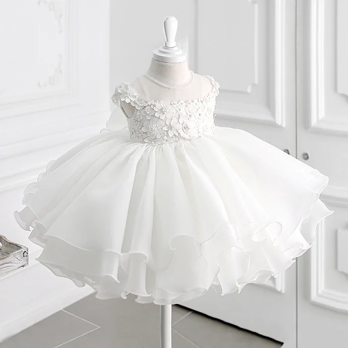 3D flowers beaded Soft tulle Princess Flower Girl Dress kids clothes girls dresses, As image
3D flowers beaded Soft tulle Princess Flower Girl Dress kids clothes girls dresses, As image