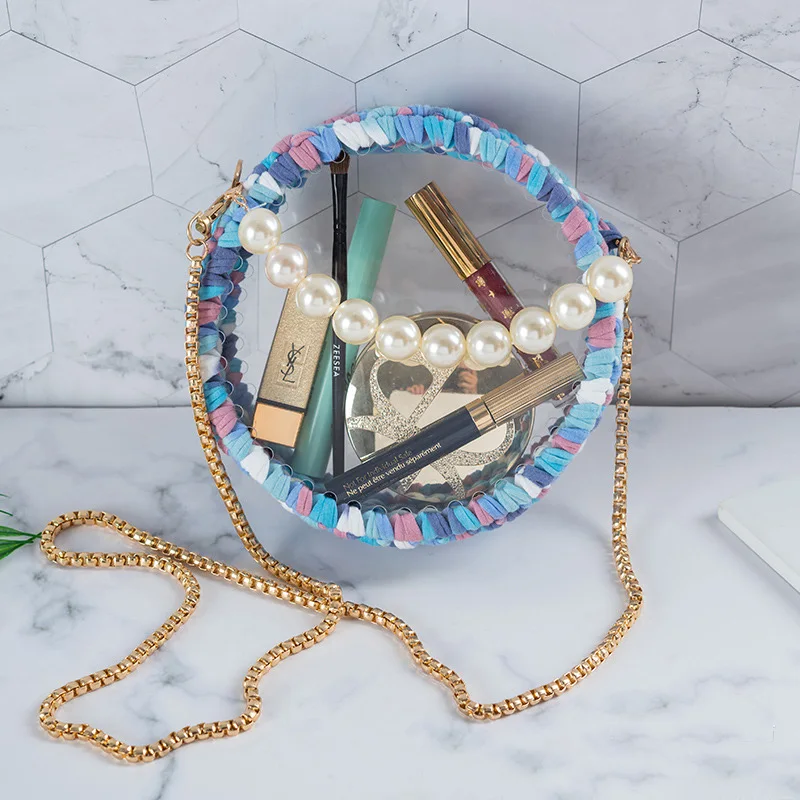 handmade transparent handbags strap female bag fashion transparent portable cosmetics selfmade DIY bag Set, Mint green, off white, pink, black, red
handmade transparent handbags strap female bag fashion transparent portable cosmetics selfmade DIY bag Set, Mint green, off white, pink, black, red