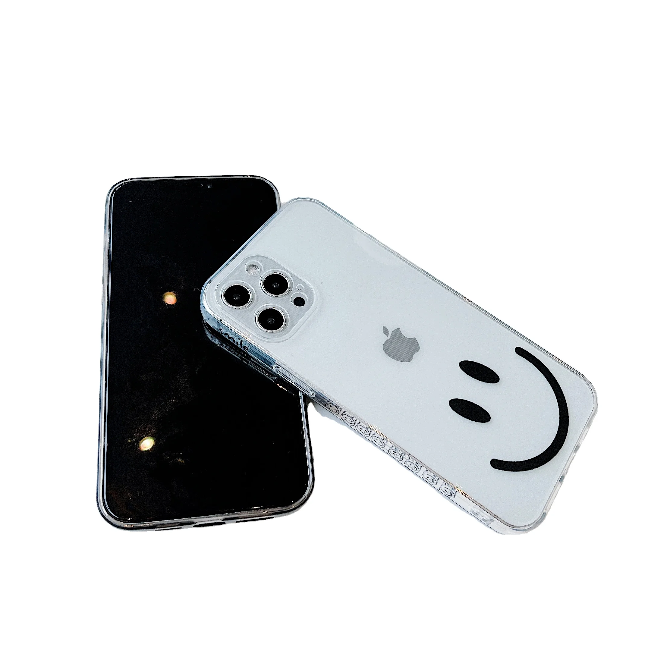 Fashioned Clear Silicon Smile Face Phone Case Super Comfortable Protected Phone Case For iPhone 12
Fashioned Clear Silicon Smile Face Phone Case Super Comfortable Protected Phone Case For iPhone 12