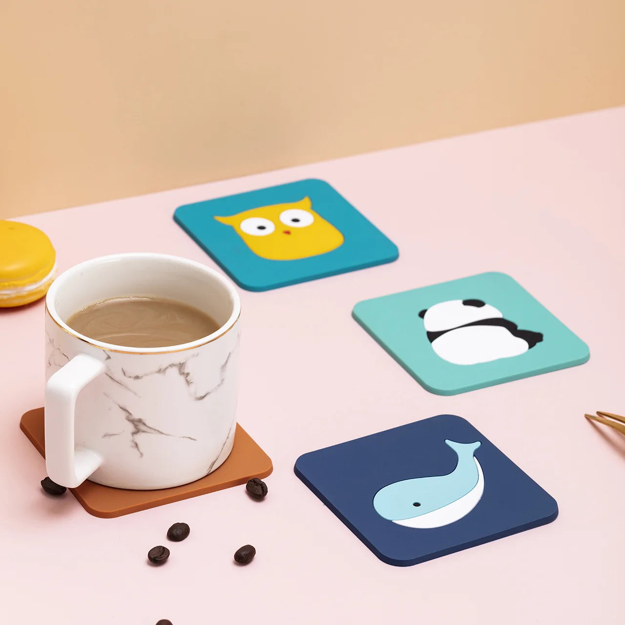 Thicken Silicone Carton Cup Bowl Coaster Three-Dimensional Pattern Cup Desk Mat Pad, Customized color
Thicken Silicone Carton Cup Bowl Coaster Three-Dimensional Pattern Cup Desk Mat Pad, Customized color