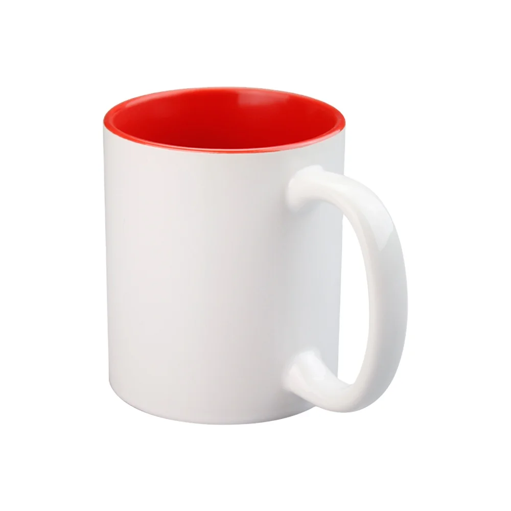 Kimstone Wholesale 11OZ Purple Color Sublimation Coffee Mug Sublimation Ceramic Coffee Base Mug, White outside+inner color
Kimstone Wholesale 11OZ Purple Color Sublimation Coffee Mug Sublimation Ceramic Coffee Base Mug, White outside+inner color