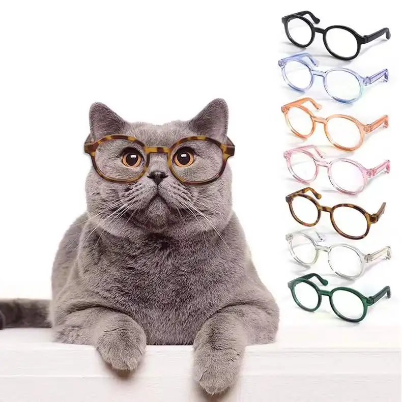 2021 New Creative Pet Dog Cat Mini Glasses Accessories Funny Leopard Spectacle Frame Sunglasses, As picture
2021 New Creative Pet Dog Cat Mini Glasses Accessories Funny Leopard Spectacle Frame Sunglasses, As picture