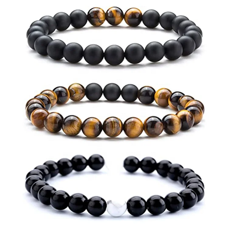 Men's and women's 8mm Tiger Eye Stone Bead Bracelet elastic natural stone Yoga bracelet bracelet
Men's and women's 8mm Tiger Eye Stone Bead Bracelet elastic natural stone Yoga bracelet bracelet