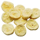 Chinese natural crispy snack Freeze dried banana fruit no sugar added food 25g
